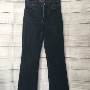 NYDJ Dark-wash Bootcut Jeans in size 6